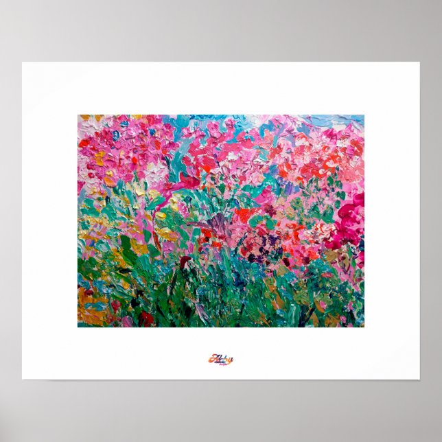 Affiche Jardin de printemps (Devant)