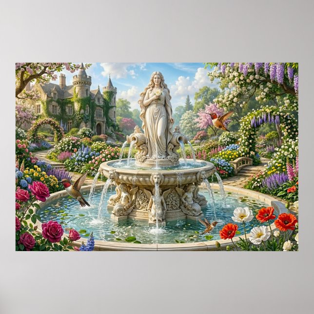 Affiche Jardin de souvenirs impérissables (Devant)