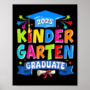 Affiche Jardin d'enfants Diplômé 2025 Enfants de l'enseign