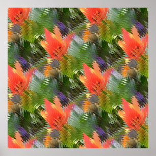 Affiche Jardin des dinosaures......