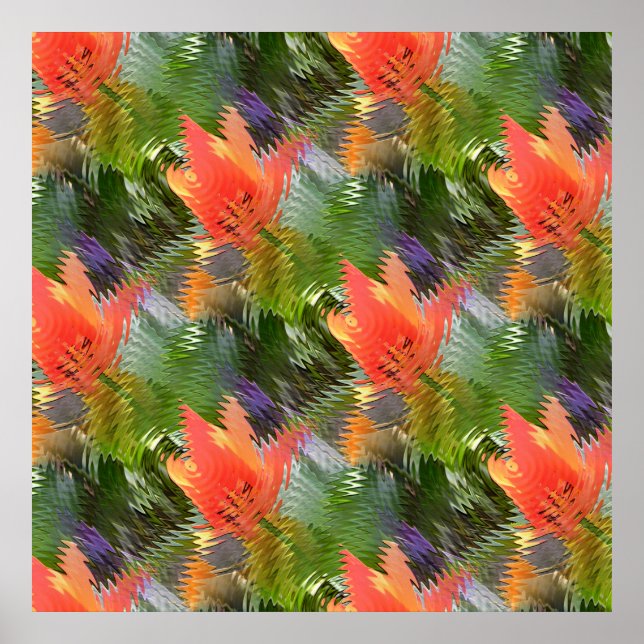 Affiche Jardin des dinosaures...... (Devant)