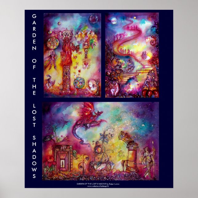 AFFICHE JARDIN DES OMBRES PERDUES (Devant)