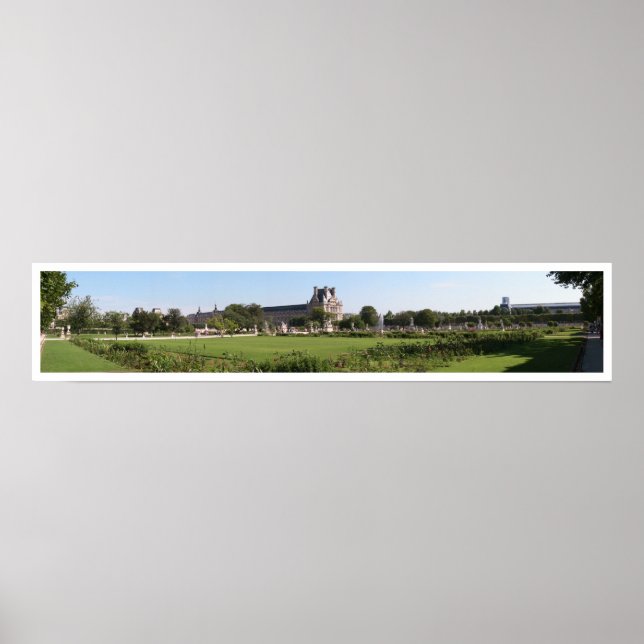 Affiche Jardin des Tuileries (Devant)