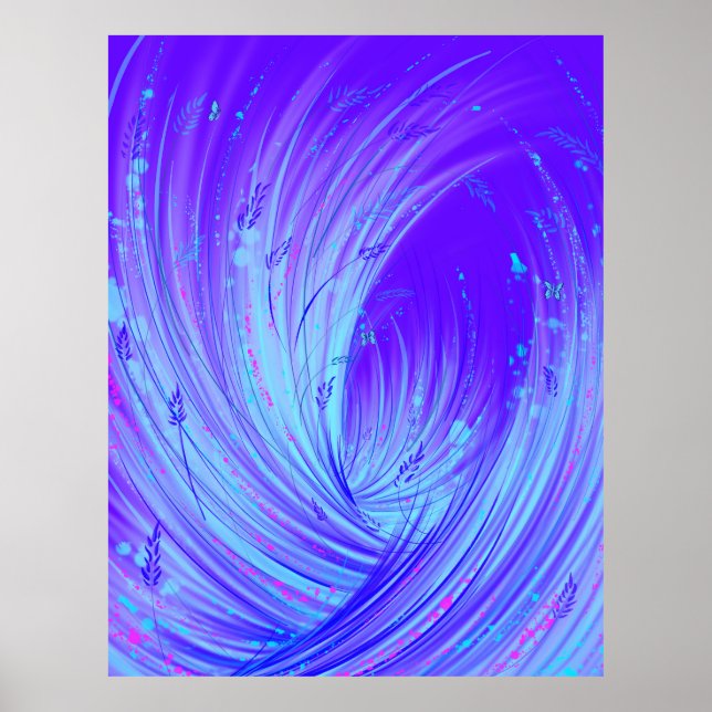 Affiche Jardin enchanté - Lune (Devant)