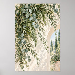 Affiche Jardin européen de l'arche de la tonnelle en fougè