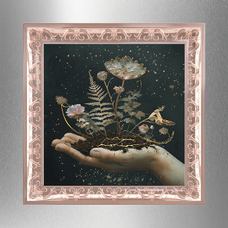 Affiche Jardin florin à la main