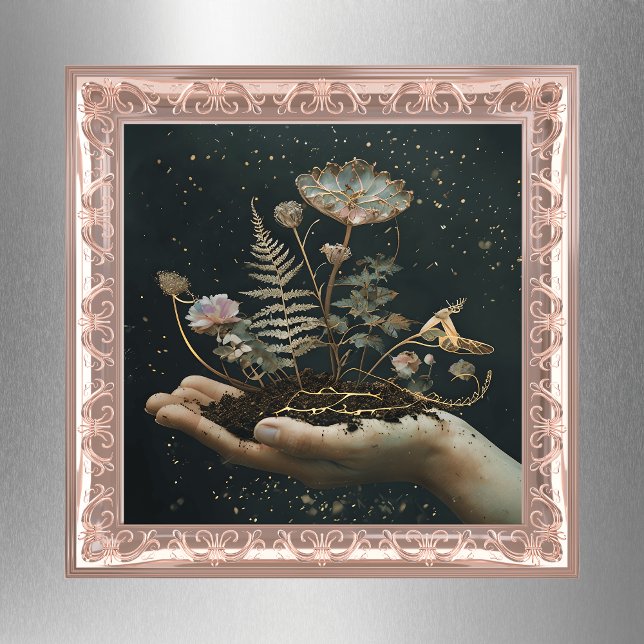 Affiche Jardin florin à la main (Créateur téléchargé)