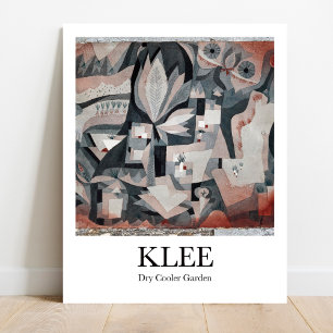 Affiche Jardin Glacière sec par Paul Klee