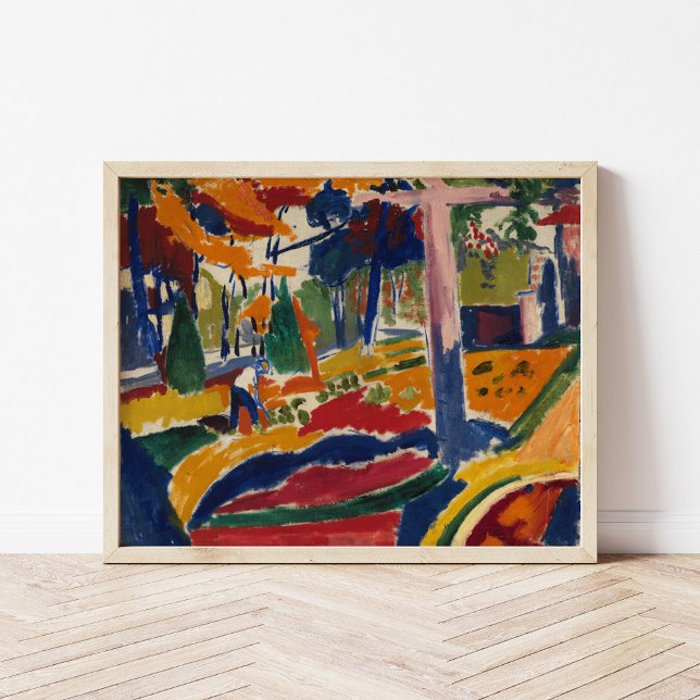 Affiche Jardin | Henry Lyman Saÿen (Créateur téléchargé)