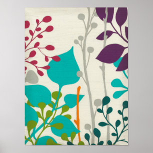 Affiche Jardin III de métro