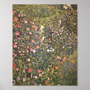 Affiche Jardin Italien De Gustav Klimt