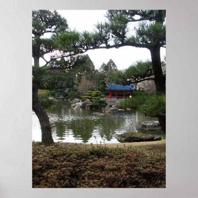 Affiche Jardin japonais-02 (Devant)