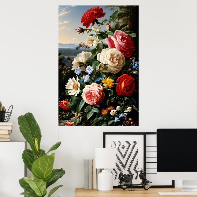 Affiche Jardin lointain (Bureau à domicile)