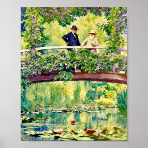 Affiche Jardin Monet Giverny 1922