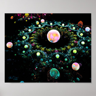 Affiche Jardin mystique (10x8)