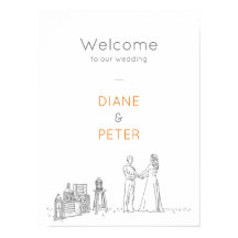 Jardin Pique-nique minimaliste Mariage noir et bla