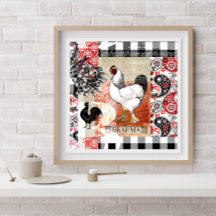 Jardin Poulets B est pour Brahma