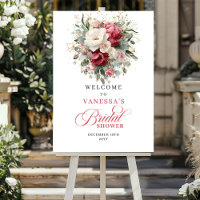 Jardin Rouge à Joues de Mariée Bienvenue au Salon