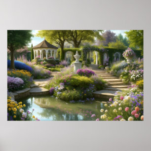 Affiche Jardin secret de notre esprit