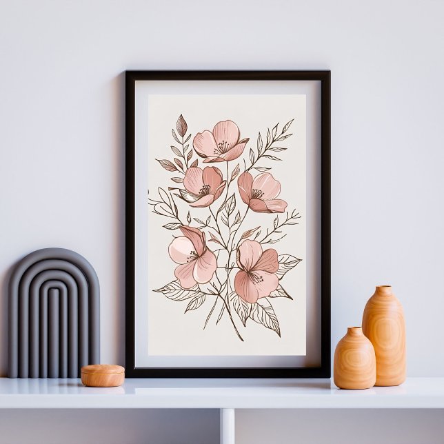Affiche Jardin Vintage Chuchotement (Créateur téléchargé)