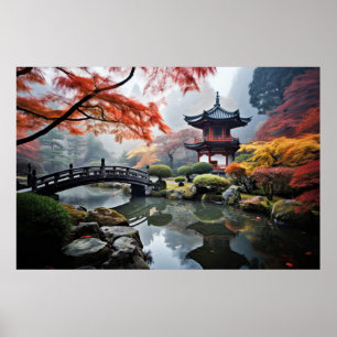 Affiche Jardin zen Nature paisible