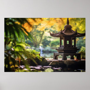Affiche Jardin zen Nature paisible