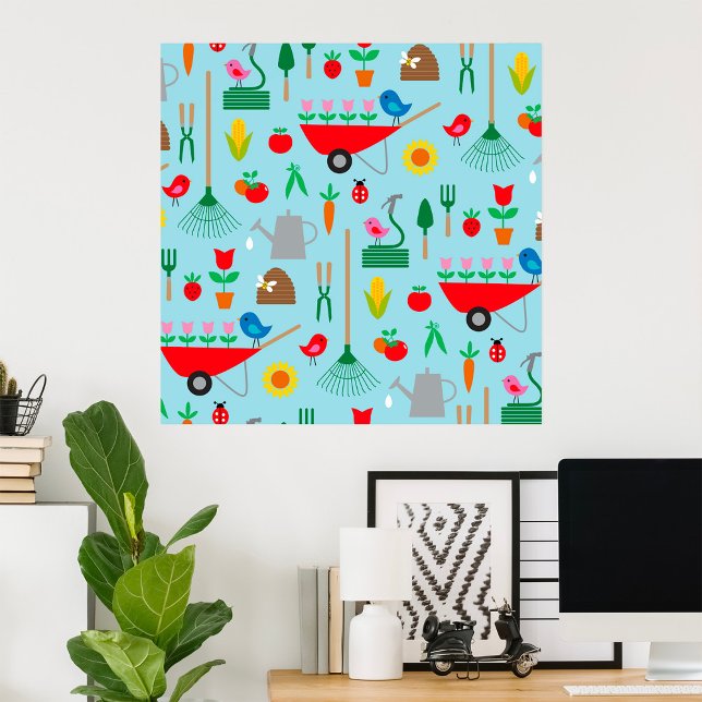 Affiche Jardinage (Créateur téléchargé)