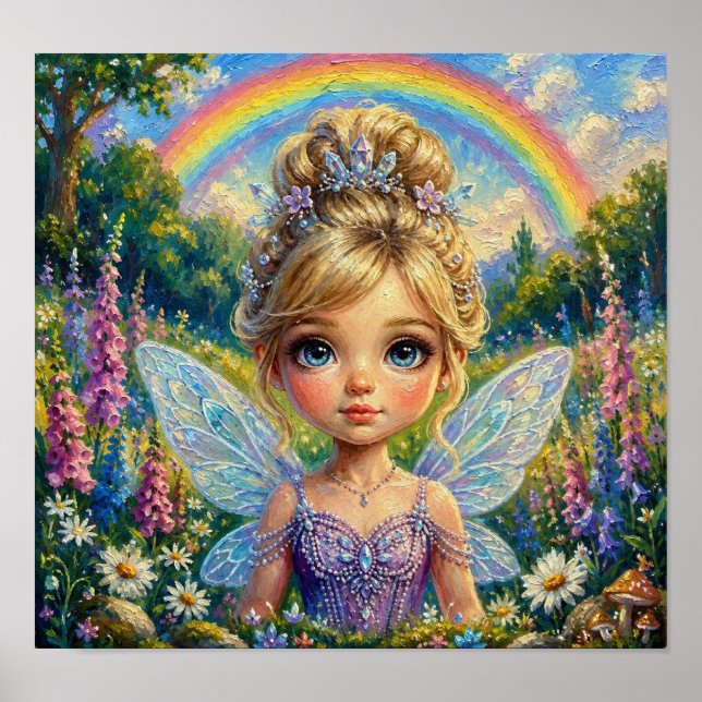 Affiche JardinDeFéeArcEnCiel (Devant)