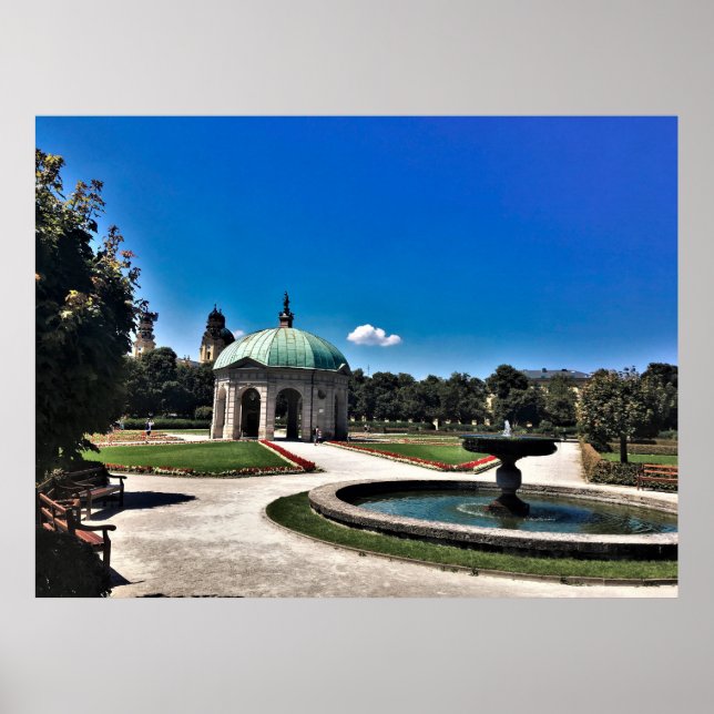 Affiche Jardins anglais (Devant)