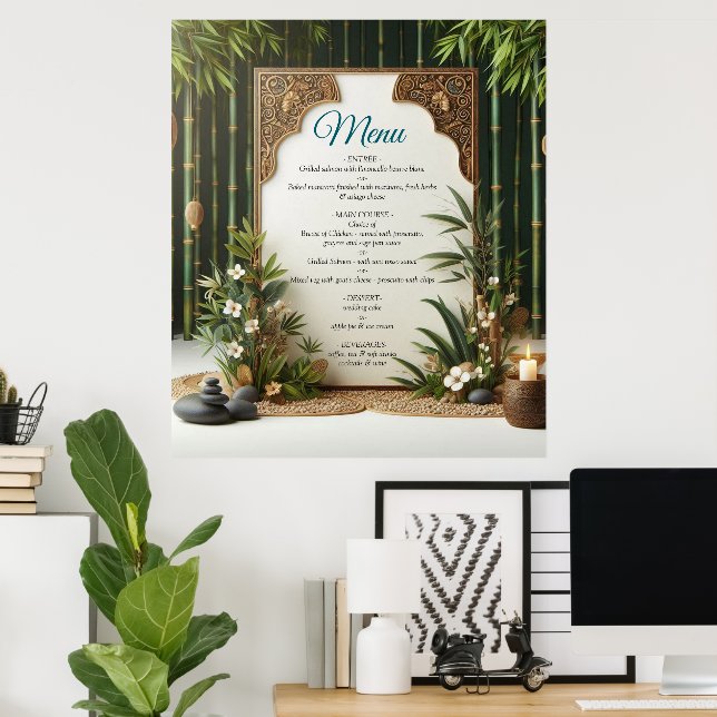 Affiche Jardins et bâtiments écologiques en Harmonie (Bureau à domicile)