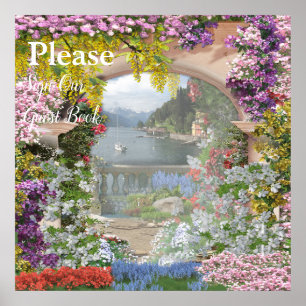 Affiche Jardins italiens