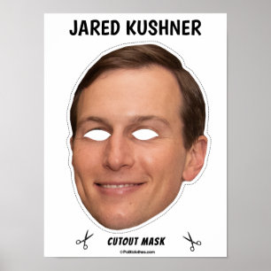 Affiche JARED KUSHNER Masque Halloween