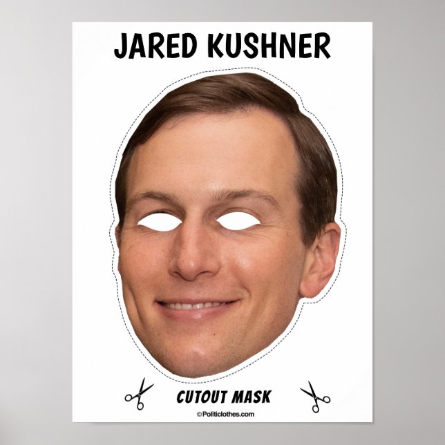 Affiche JARED KUSHNER Masque Halloween (Devant)