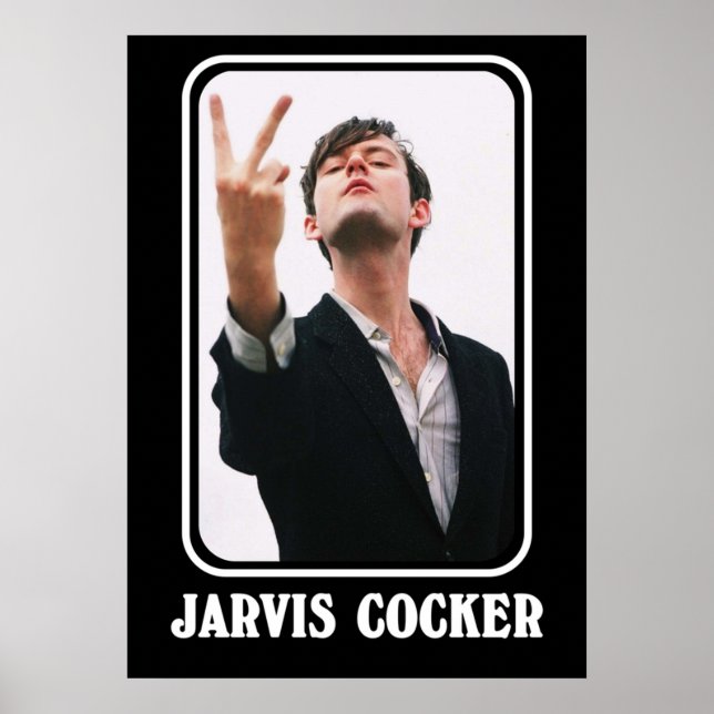 Affiche Jarvis Cocker (Devant)
