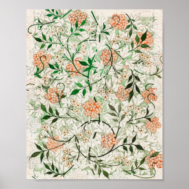 Affiche Jasmine Par William Morris (Devant)