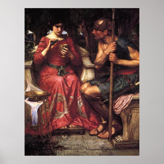 Affiche Jason et Medea par John William Waterhouse - 1907 (Devant)