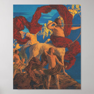 Affiche Jason Et Son Professeur Par Maxfield Parrish