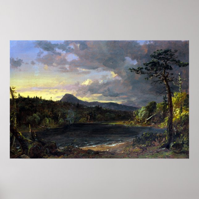 Affiche Jasper Francis Cropsey Catskill Creek (Devant)