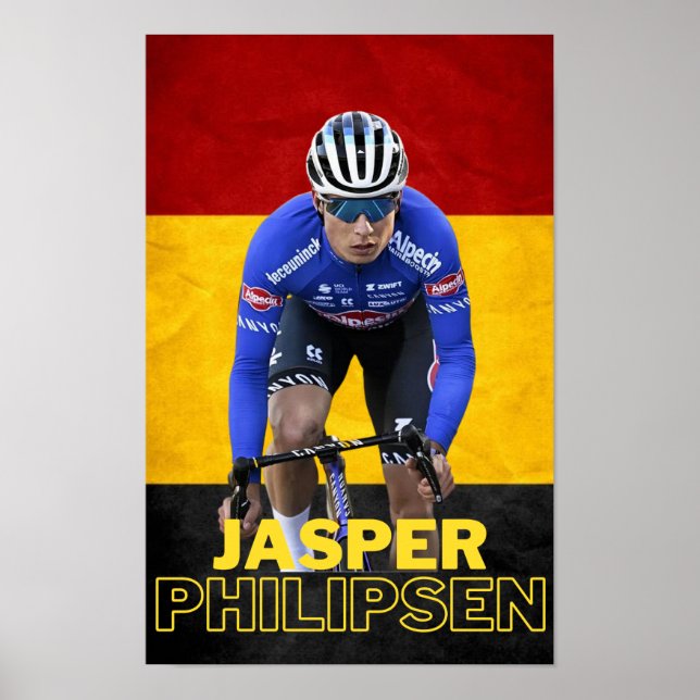 Affiche jasper philipsen 2023, tour de france étape 7 (Devant)