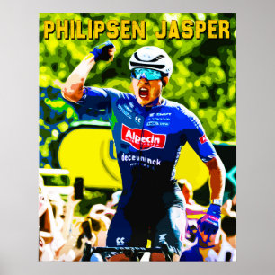 Affiche Jasper Philipsen, Tour de France étape 7