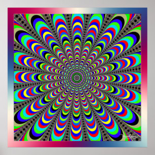 Affiche Jaune de danse