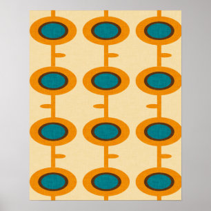 Affiche Jaune de la fleur