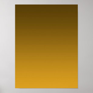 Affiche Jaune dégradé - clair à profond Fond d'ambiance