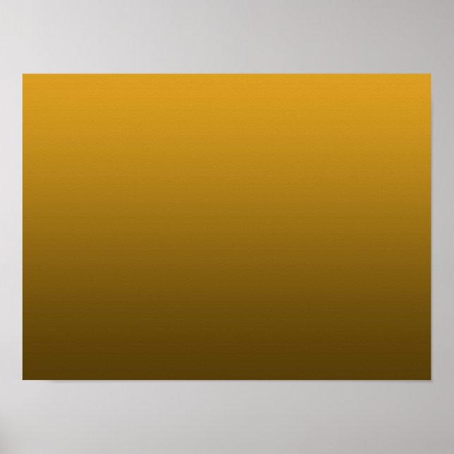 Affiche Jaune dégradé - foncé à clair | Fond d'ambiance | (Devant)