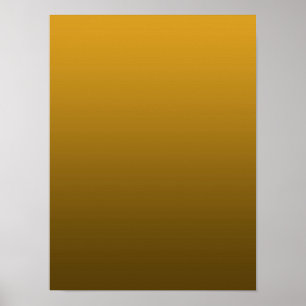 Affiche Jaune dégradé - foncé à clair Fond d'ambiance