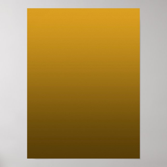 Affiche Jaune dégradé - foncé à clair | Fond d'ambiance| (Devant)