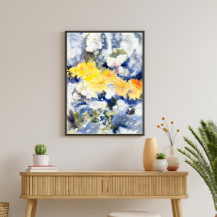 Affiche Jaune et bleu par Charles Demuth