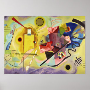 Affiche Jaune-Rouge-Bleu par Wassily Kandinsky