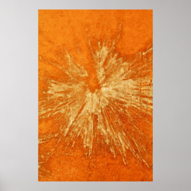 Affiche Jaune sur Orange Painball (Devant)