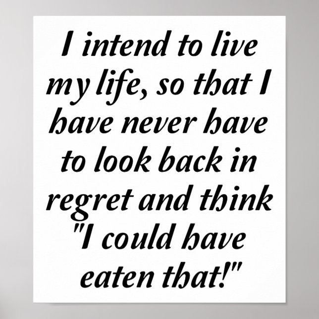 Affiche J'aurais pu manger cette drôle d'affiche (Devant)